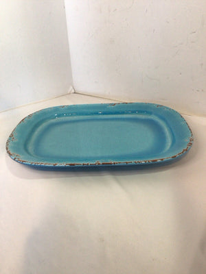 Williams-Sonoma Aqua Melamine Platter