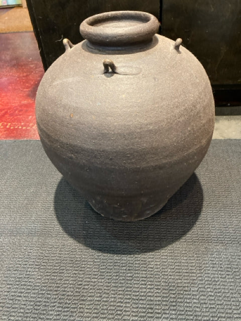 Vintage Brown Terracotta Vase