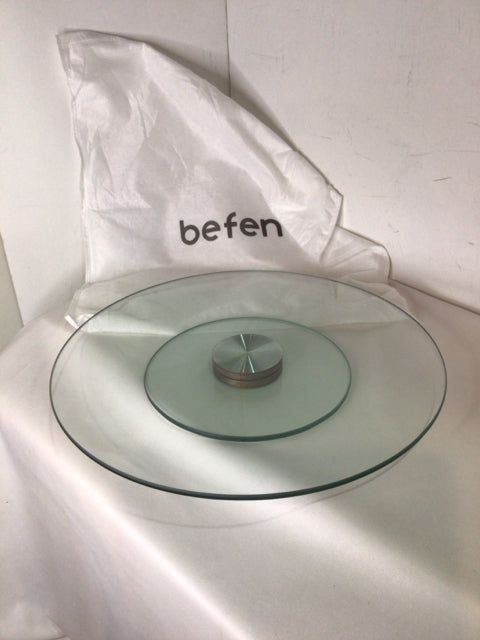 Befen Glass Lazy Susan