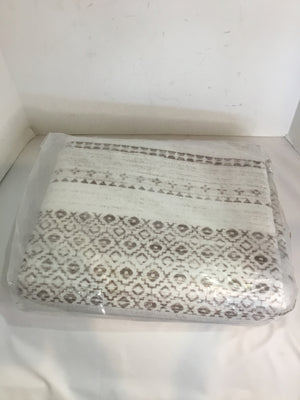 Velour Brown/Cream Rug