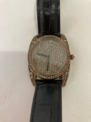 Black Rhinestone Watch