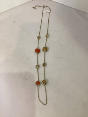 Orange/Gold Necklace