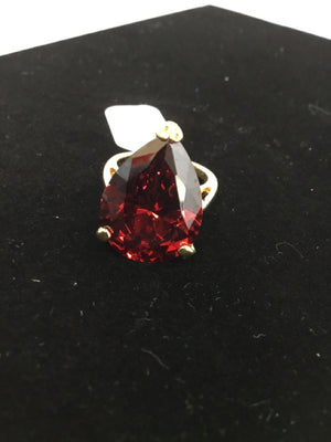 Red Rhinestone Ring