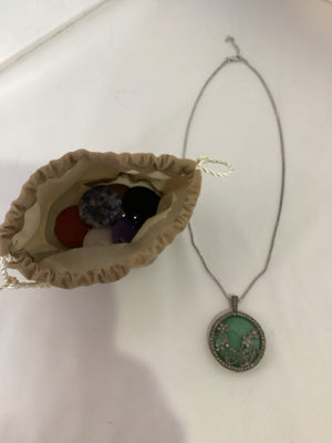 Multi-Color Round Necklace