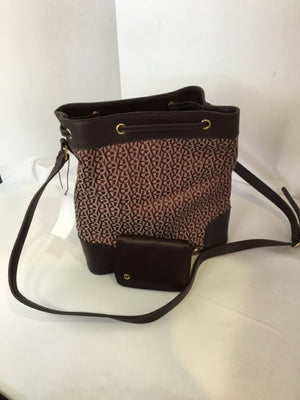 Vinyl Brown Purse