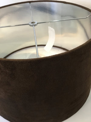 Brown Drum Lamp Shade