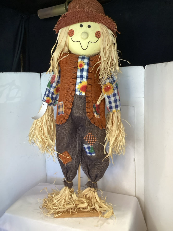 Scarecrow Earth Tones Fabric Holiday Item