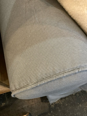 IKEA Slip Cover Canvas Houndstooth As IS- Staining Gray Sofa/Couch