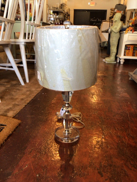Clear Lucite Lamp