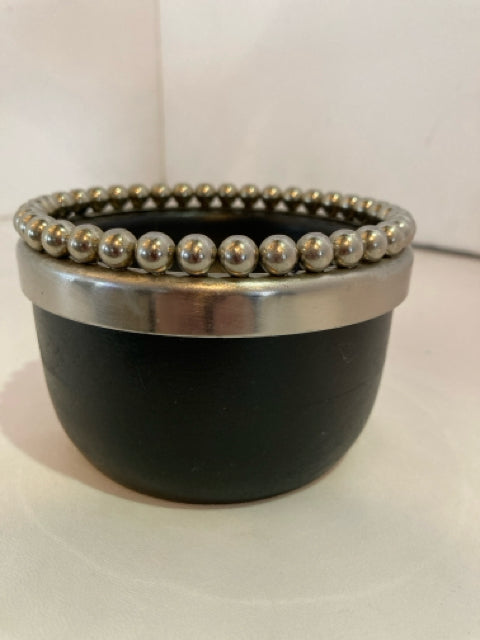 Black/Silver Wood/Metal Misc