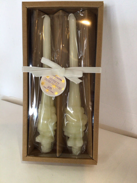 Christmas Cream Wax Candle Gnomes Holiday Item