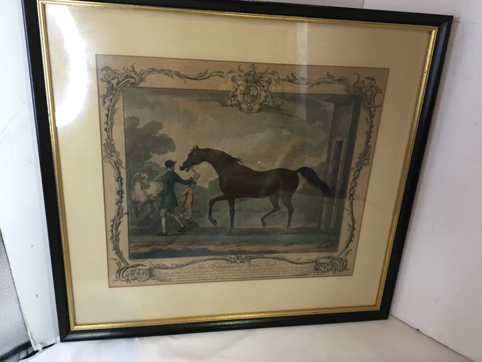 Traditional Horse Framed Art
