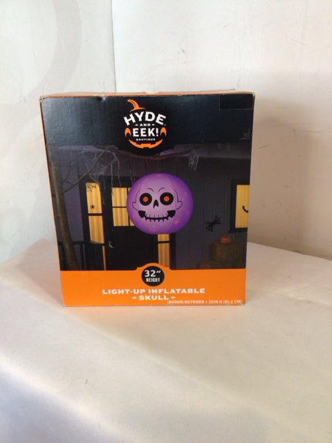 Halloween Purple/Black Skull Light up Misc