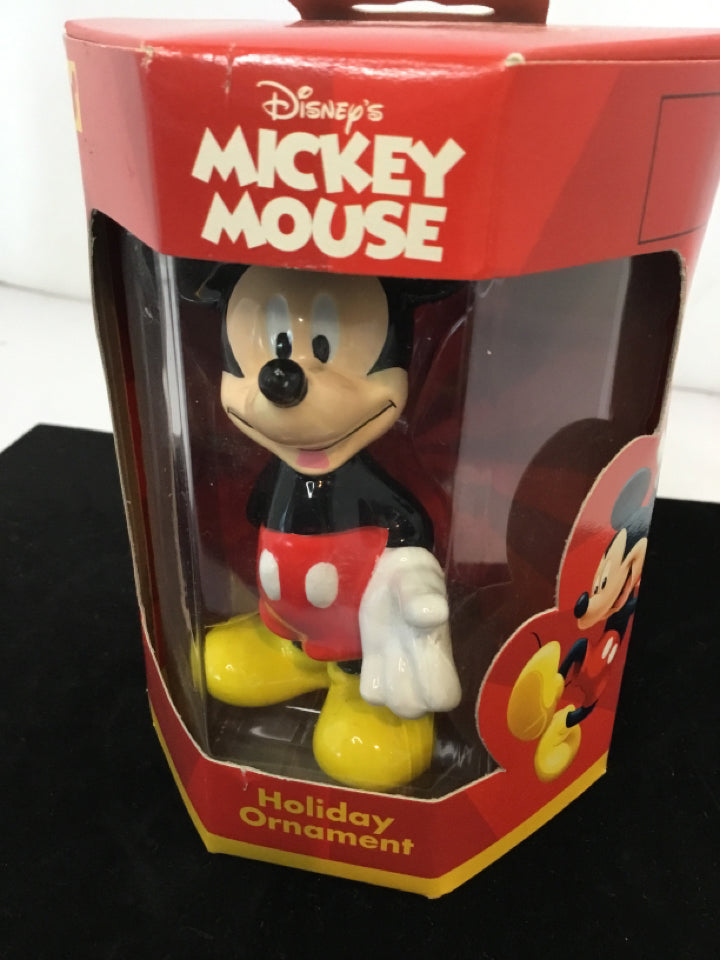 Christmas Multi-Color Resin Mickey Mouse Ornament Holiday Item