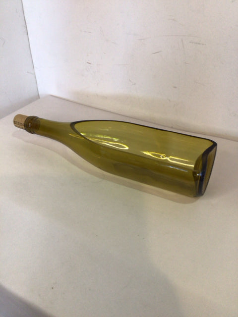 Gold Glass Bottle Bowl
