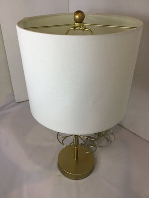 Gold Metal Butterfly Lamp