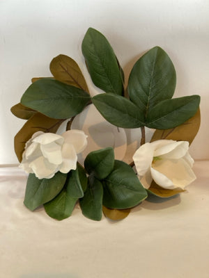 Wreath Faux Flowers Wall Decoration Art