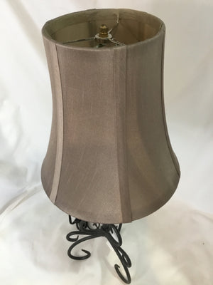 Black Cast Iron Lamp