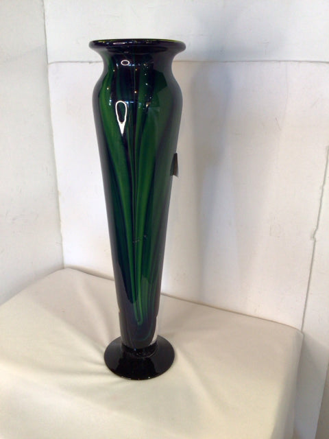 Blue/Green Glass Vase