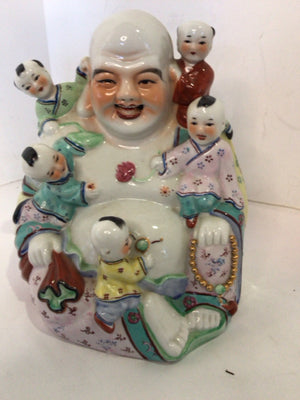 Vintage Ceramic Buddha Figurine
