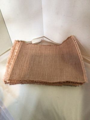 Pink Linen Set of 8 Placemats