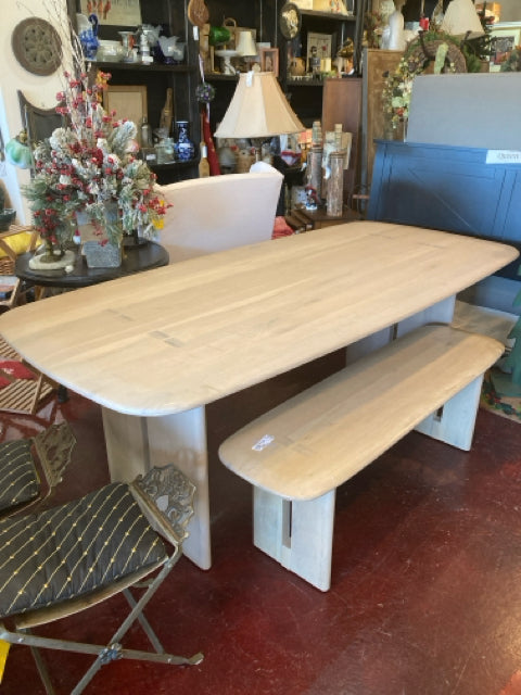 Lulu & Georgia Modern Oval Light Wood Table 37P2QJ3M