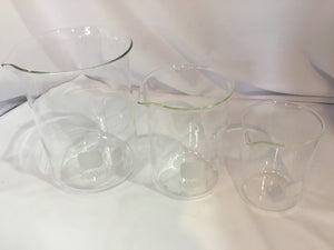 Set of 3 Glass Pitcher