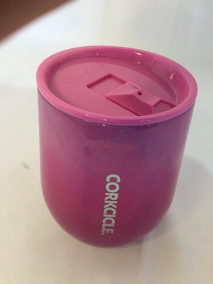 Corkcicle Stemless Pink NEW Glass