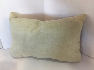 Tan/Red Flag Pillow