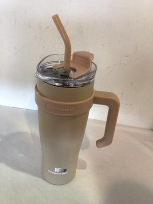 Travel Pink Handle Mug