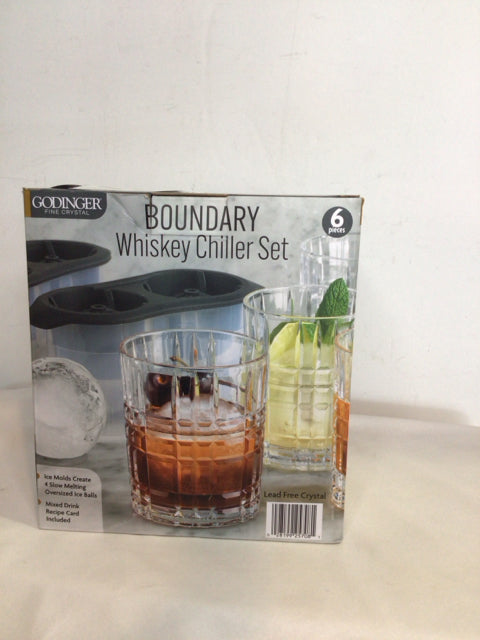 Godinger Clear Crystal Whiskey Glasses