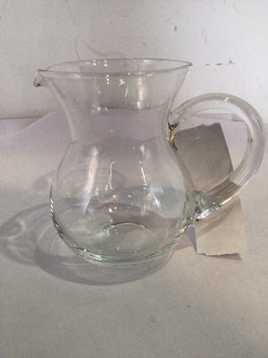 Clear Glass Pitcher