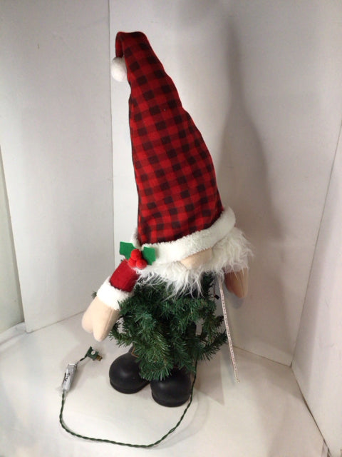 Light Up Red/Multi Santa Holiday Item