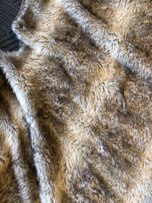 Tree Skirt Brown Faux Fur Polyester Holiday Item