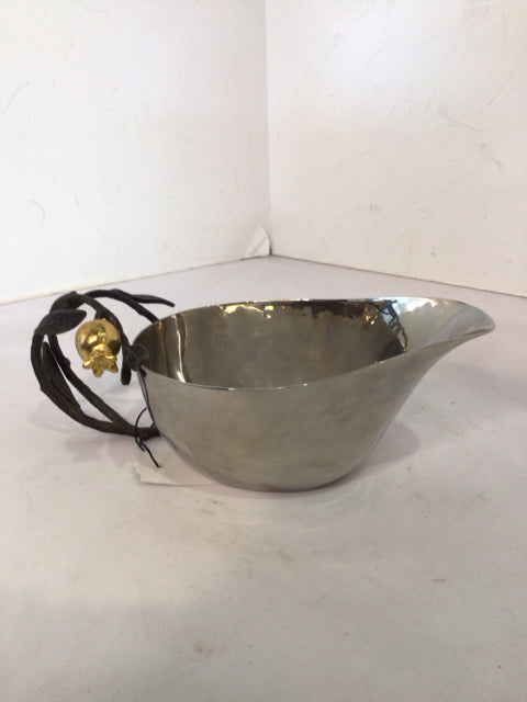 Michael Aram Chrome Branches Gravy Boat