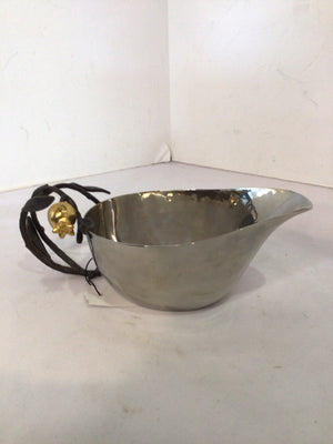 Michael Aram Chrome Branches Gravy Boat