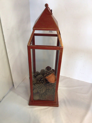 Red Metal Lantern