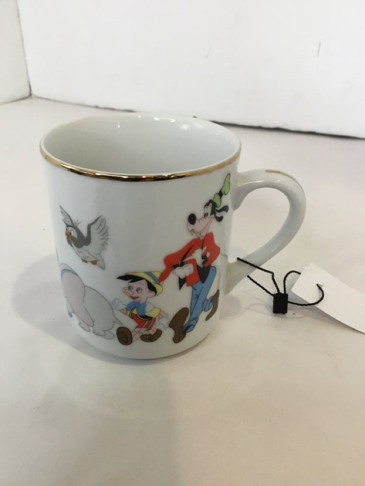 Walt Disney White/Multi Ceramic Disney Mug