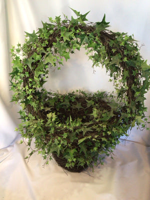 Green Ivy Basket