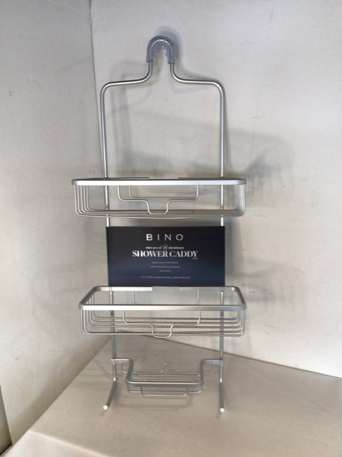 Brushed Nickle Metal Hanging Shower Access