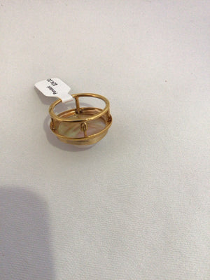 Gold Pearl Pendant