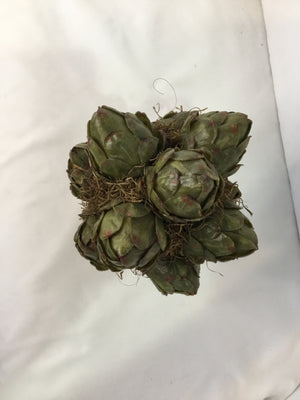 Green Artichoke Faux Plant