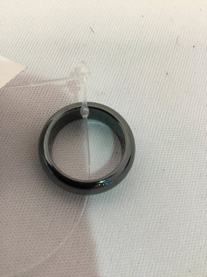 Metal Black Ring