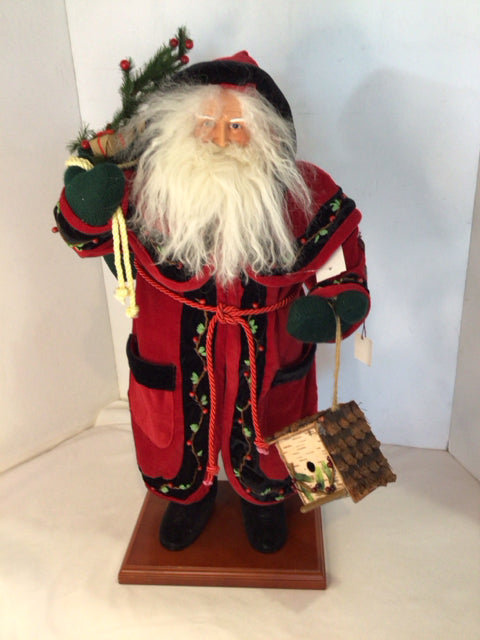 Christmas Red Velvet Father Christmas Holiday Item
