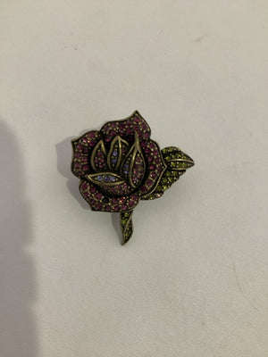 Purple Rose Pendant