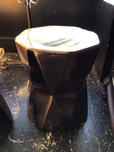 Modern Ceramic Gold Table