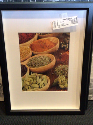 IKEA Multi-Color Spices Framed Art