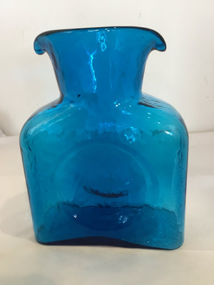 BLENKO Blue Glass Pitcher