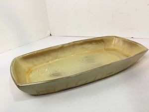 FRANKOMA Vintage Gold Pottery Rectangle Baking Dish