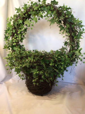 Green Ivy Basket